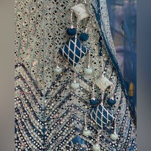 Indian Pakistani full mirror dress